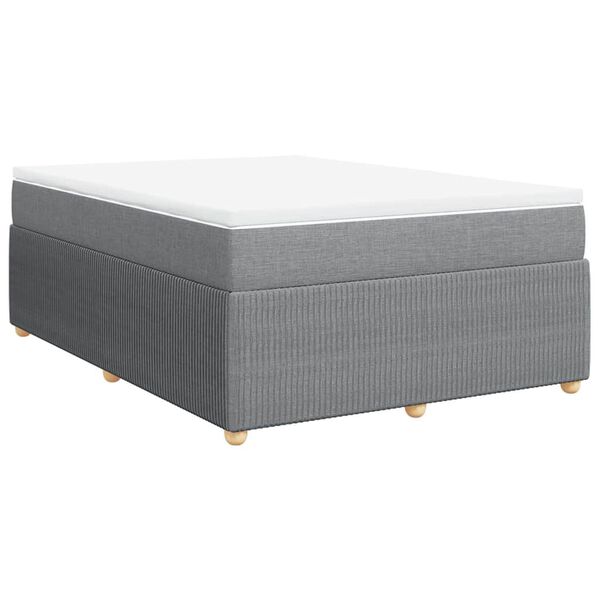 vidaXL &Kappa;&rho;&epsilon;&beta;ά&tau;&iota; Boxspring &mu;&epsilon; &Sigma;&tau;&rho;ώ&mu;&alpha; &Alpha;&nu;&omicron;&iota;&chi;&tau;ό &Gamma;&kappa;&rho;&iota; 140x200 &epsilon;&kappa;. &Upsilon;&phi;&alpha;&sigma;&mu;ά&tau;&iota;&nu;&omicron;