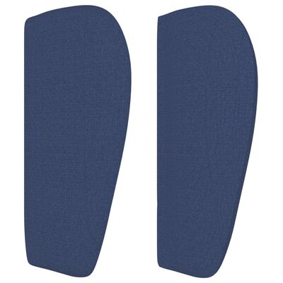 vidaXL Κεφαλάρι με Πτερύγια Μπλε 183x23x78/88 εκ. Υφασμάτινο