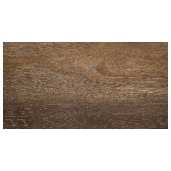vidaXL Δάπεδο Αυτοκόλλητο Καφέ 55 τεμ. 5,11 μ² από PVC