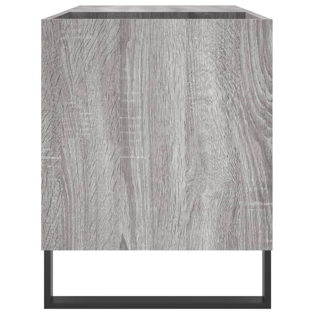 vidaXL Δισκοθήκη Γκρι Sonoma 85 x 38 x 48 εκ. από Επεξεργασμένο Ξύλο