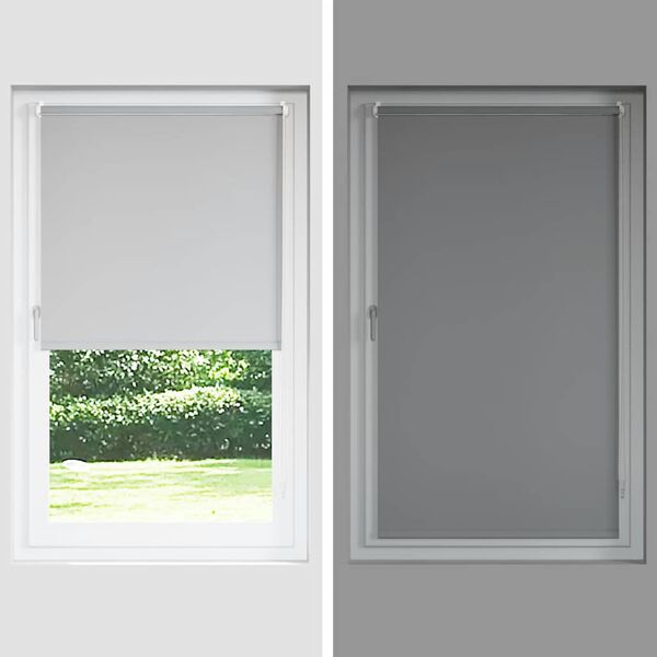 vidaXL Ρολέρ Μπλακάουτ Μαύρο 80x150 cm Πλάτος υφάσματος 75,7 cm