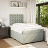 vidaXL &Kappa;&rho;&epsilon;&beta;ά&tau;&iota; Boxspring &mu;&epsilon; &Sigma;&tau;&rho;ώ&mu;&alpha; &Alpha;&nu;&omicron;&iota;&chi;&tau;ό &Gamma;&kappa;&rho;&iota; 120x190 &epsilon;&kappa;. &Beta;&epsilon;&lambda;&omicron;ύ&delta;&iota;&nu;&omicron;