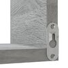 vidaXL Γωνιακή Ραφιέρα Τοίχου Γκρι Sonoma 40x40x50 εκ. Επεξεργ. Ξύλο