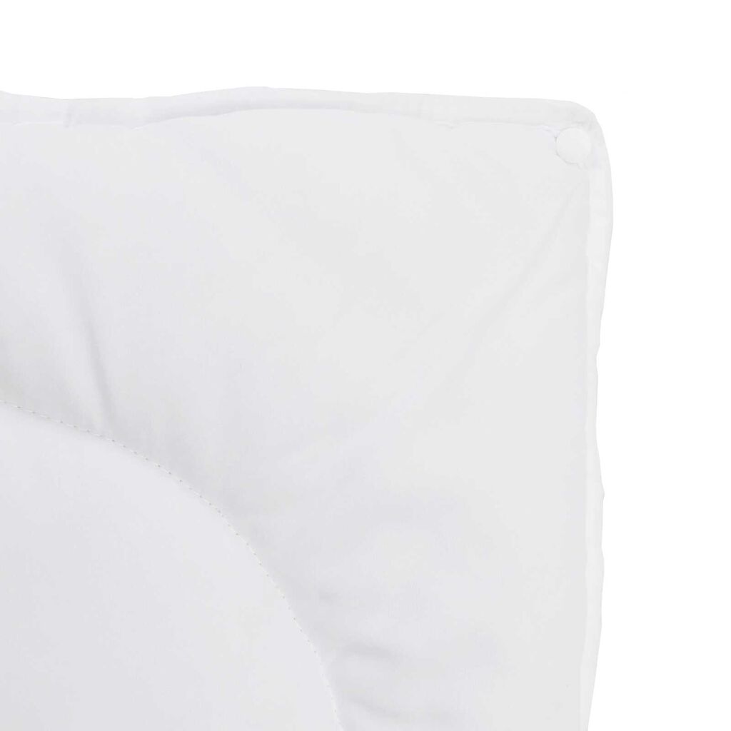 vidaXL Διπλό με Μαξιλάρι 2 pcs Λευκό 155 x 200 εκ. Μικροΐνες