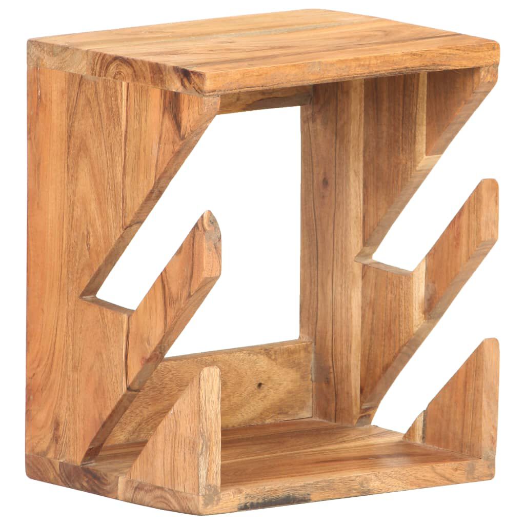 vidaXL Βάση για Skateboard Επιτοίχια 25x20x30 εκ. Μασίφ Ξύλο Ακακίας