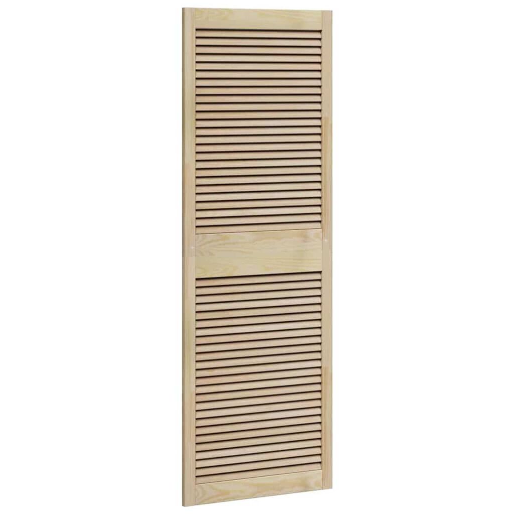 vidaXL Πόρτες Ντουλάπας με πόρτα 4 pcs Καφέ 170 x 59.5 x 2.1 εκ