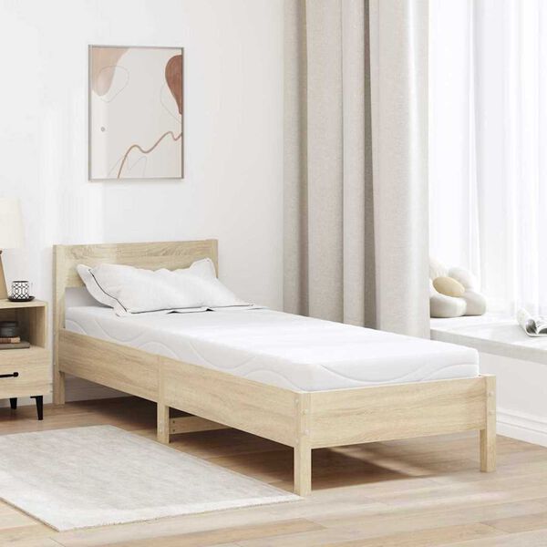 vidaXL Στρώμα Λευκό 70 x 200 cm Pěna