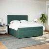 vidaXL &Kappa;&rho;&epsilon;&beta;ά&tau;&iota; Boxspring &mu;&epsilon; &Sigma;&tau;&rho;ώ&mu;&alpha; &Sigma;&kappa;&omicron;ύ&rho;&omicron; &Pi;&rho;ά&sigma;&iota;&nu;&omicron; 200x200&epsilon;&kappa;. &Beta;&epsilon;&lambda;&omicron;ύ&delta;&iota;&nu;&omicron;