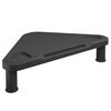 vidaXL Γωνιακή Βάση Οθόνης Μαύρη 49 x 28 x 10,5 εκ.