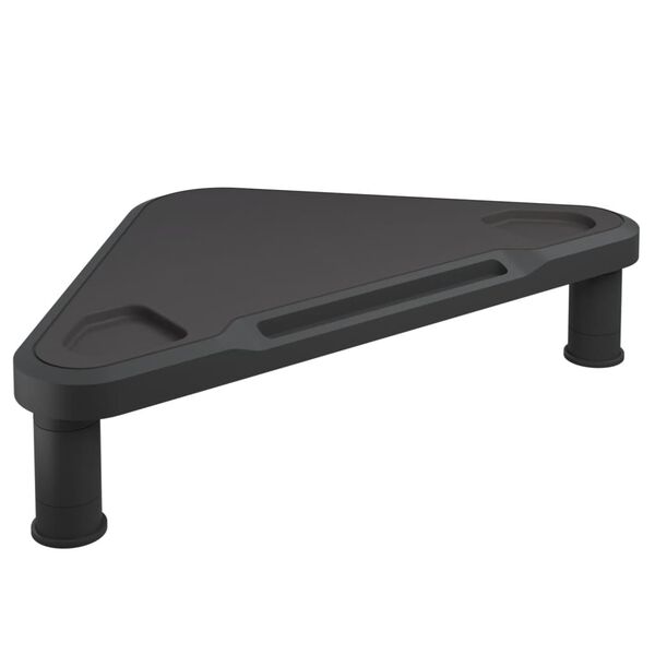 vidaXL Γωνιακή Βάση Οθόνης Μαύρη 49 x 28 x 10,5 εκ.