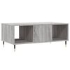 vidaXL Τραπεζάκι Σαλονιού Γκρι Sonoma 90x50x36,5εκ. Επεξεργασμένο Ξύλο