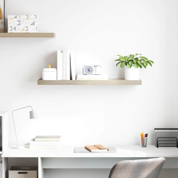 vidaXL &Rho;ά&phi;&iota; &Tau;&omicron;ί&chi;&omicron;&upsilon; &Chi;&rho;ώ&mu;&alpha; &Delta;&rho;&upsilon;ό&sigmaf; 90x23,5x3,8 &epsilon;&kappa;. MDF