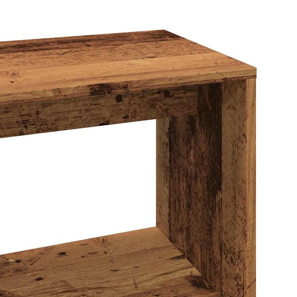 vidaXL Γραφείο Γωνιακό Παλιό Ξύλο 200,5x50x76 εκ. Επεξεργασμένο Ξύλο