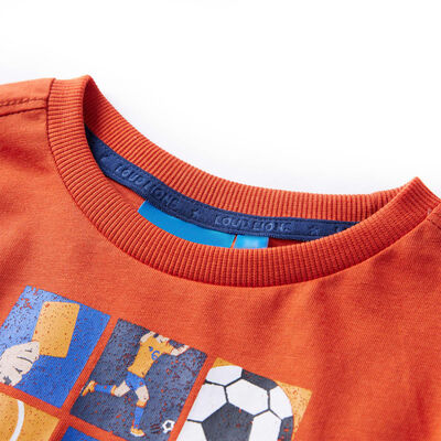 Μπλουζάκι Παιδικό Μακρυμάνικο Πορτοκαλί 92