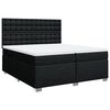 vidaXL &Kappa;&rho;&epsilon;&beta;ά&tau;&iota; Boxspring &mu;&epsilon; &Sigma;&tau;&rho;ώ&mu;&alpha; &Mu;&alpha;ύ&rho;&omicron; 200x200 &epsilon;&kappa;. &Upsilon;&phi;&alpha;&sigma;&mu;ά&tau;&iota;&nu;&omicron;