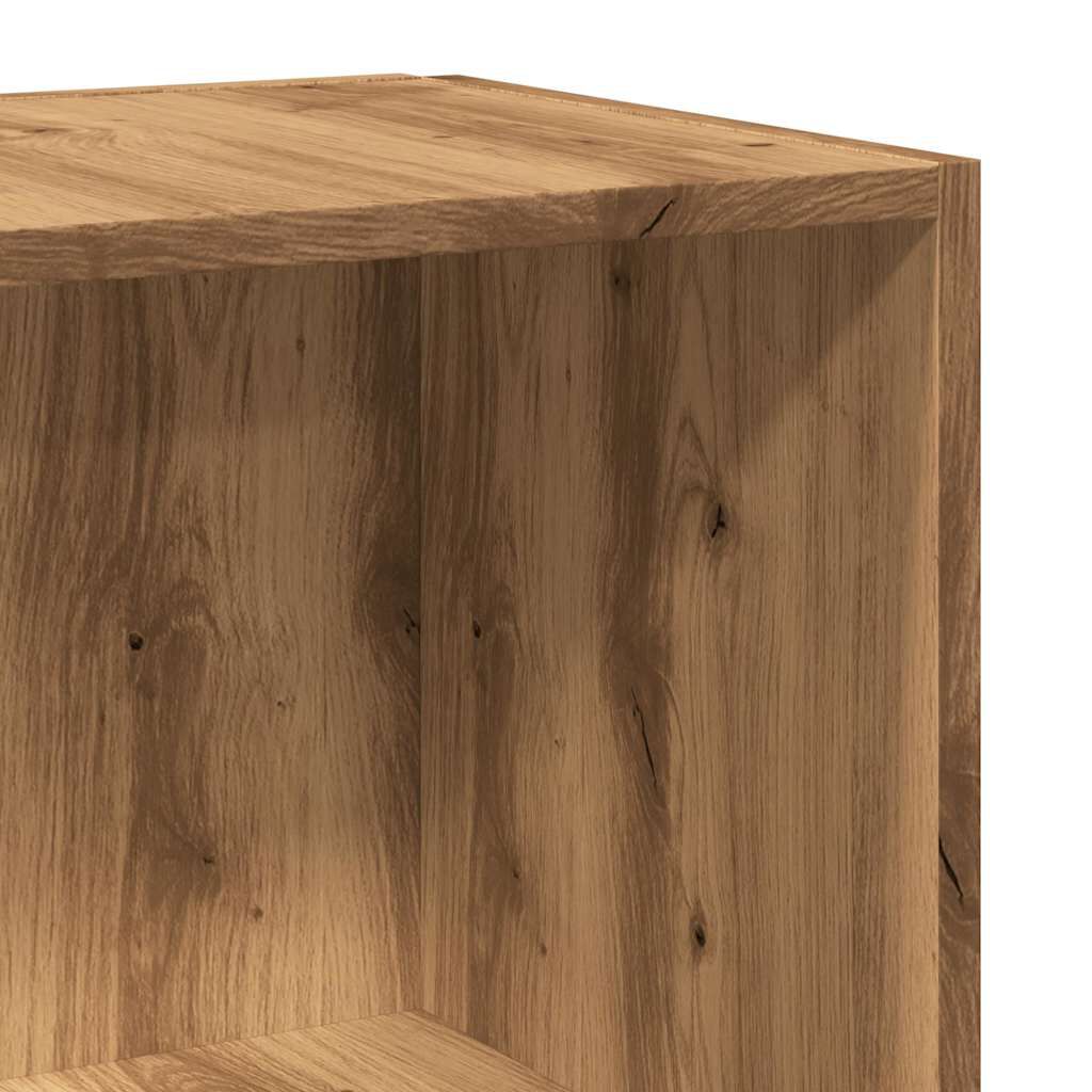 vidaXL Γωνιακό ντουλάπι Artisan Oak 33x33x100 cm Κατασκευασμένο ξύλο