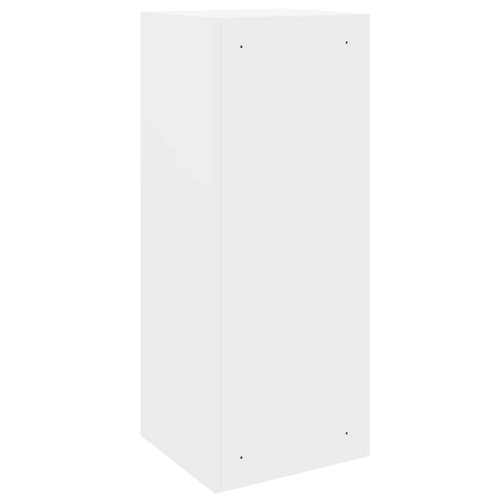 vidaXL Θυρίδα Πακέτων Λευκό 41 x 38 x 103 εκ Ατσάλι