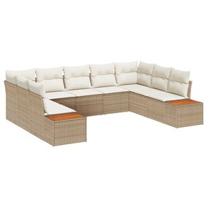 vidaXL &Sigma;&epsilon;&tau; &Kappa;&alpha;&nu;&alpha;&pi;έ &Kappa;ή&pi;&omicron;&upsilon; &mu;&epsilon; &mu;&alpha;&xi;&iota;&lambda;ά&rho;&iota; 5 pcs &Mu;&pi;&epsilon;&zeta; &kappa;&alpha;&iota; &Kappa;&rho;έ&mu;&alpha; &Pi;&omicron;&lambda;&upsilon;&rho;&alpha;&tau;ά&nu;