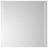 vidaXL &Kappa;&alpha;&theta;&rho;έ&phi;&tau;&eta;&sigmaf; &mu;&pi;ά&nu;&iota;&omicron;&upsilon; LED &Delta;&iota;&alpha;&phi;&alpha;&nu;έ&sigmaf; 60 x 60 cm &sigma;&kappa;&lambda;&eta;&rho;&upsilon;&mu;έ&nu;&omicron; &gamma;&upsilon;&alpha;&lambda;ί