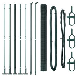 vidaXL &Sigma;&tau;ύ&lambda;&omicron;&sigmaf; &Pi;&epsilon;&rho;&iota;&phi;&rho;ά&xi;&epsilon;&omega;&nu; &Pi;&rho;ά&sigma;&iota;&nu;&omicron; 10 x 1,4 &mu; (16 x 16 mm &delta;&iota;&kappa;&tau;ύ&omega;&mu;&alpha;)