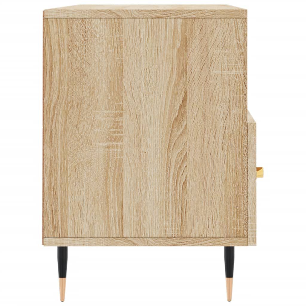 vidaXL Έπιπλο Τηλεόρασης Sonoma Δρυς 102 x 36 x 50 εκ. Επεξεργ. Ξύλο