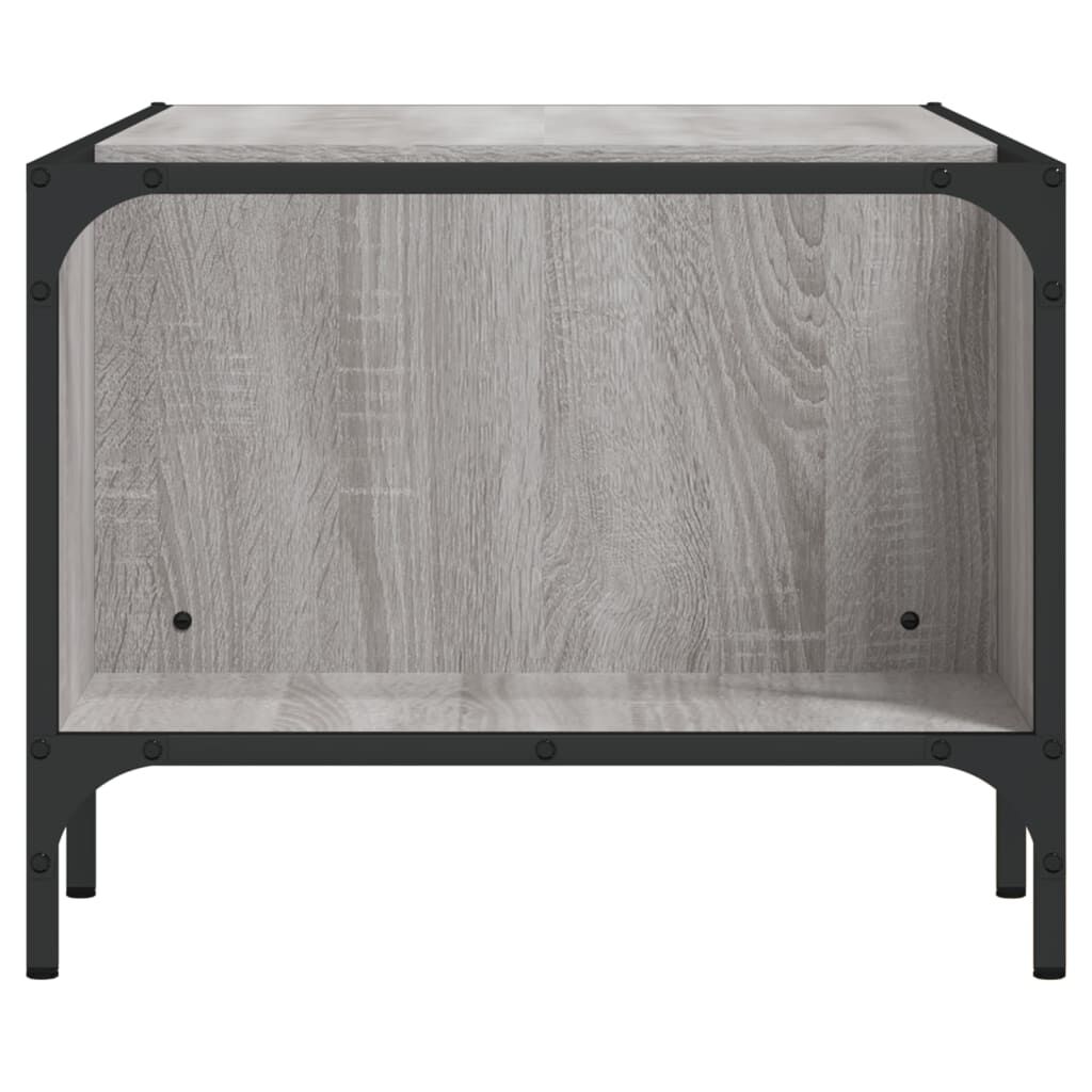 vidaXL Τραπεζάκι Σαλονιού με Ράφι Γκρι Sonoma 100x51x40 εκ. Επεξ. Ξύλο