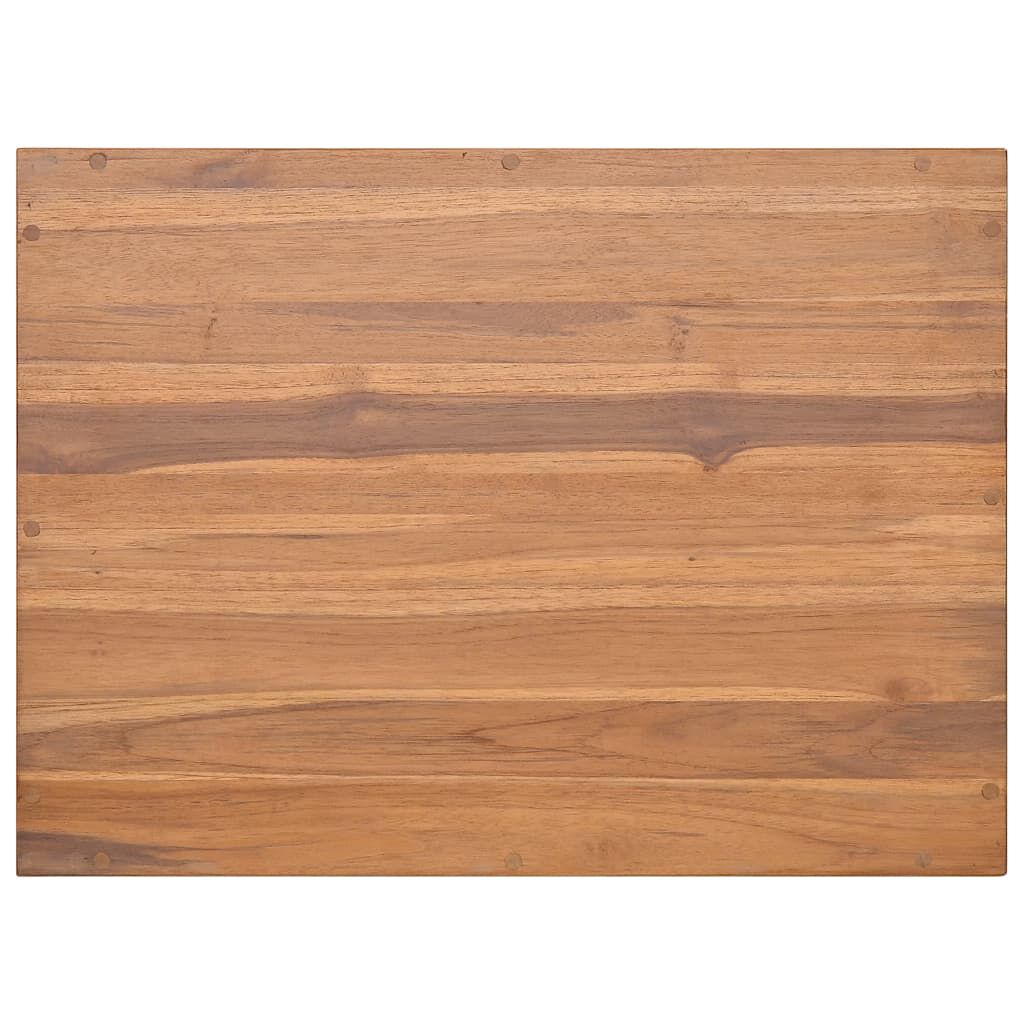 vidaXL Έπιπλο Μπάνιου/Νιπτήρα Επιτοίχιο 60x45x30 εκ. Μασίφ Ξύλο Teak