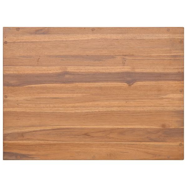 vidaXL Έπιπλο Μπάνιου/Νιπτήρα Επιτοίχιο 60x45x30 εκ. Μασίφ Ξύλο Teak