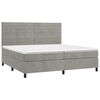 vidaXL &Kappa;&rho;&epsilon;&beta;ά&tau;&iota; Boxspring &mu;&epsilon; &Sigma;&tau;&rho;ώ&mu;&alpha; &Alpha;&nu;&omicron;&iota;&chi;&tau;ό &Gamma;&kappa;&rho;&iota; 200x200 &epsilon;&kappa;. &Beta;&epsilon;&lambda;&omicron;ύ&delta;&iota;&nu;&omicron;