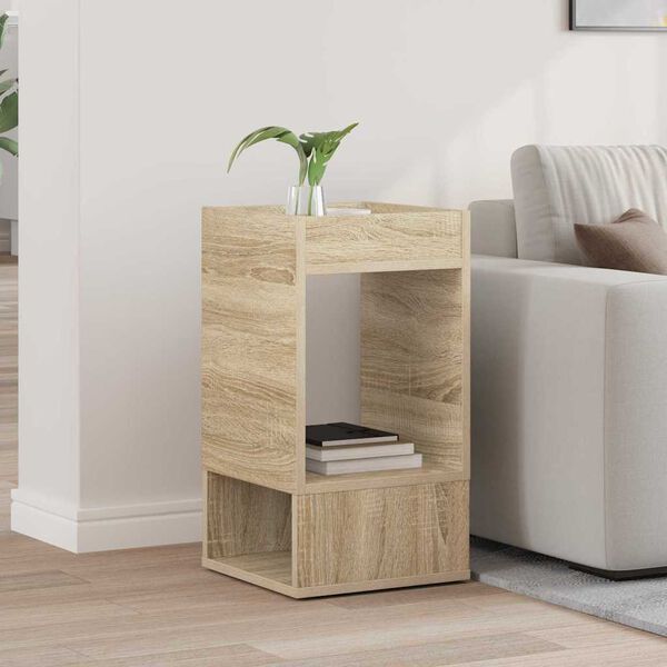 vidaXL End Table &Delta;&rho;ύ&sigmaf; Sonoma 30 x 30 x 56 &epsilon;&kappa;. &Epsilon;&pi;&epsilon;&xi;&epsilon;&rho;&gamma;&alpha;&sigma;&mu;έ&nu;&omicron; &xi;ύ&lambda;&omicron;