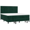 vidaXL &Kappa;&rho;&epsilon;&beta;ά&tau;&iota; Boxspring &mu;&epsilon; &Sigma;&tau;&rho;ώ&mu;&alpha; &Sigma;&kappa;&omicron;ύ&rho;&omicron; &Pi;&rho;ά&sigma;&iota;&nu;&omicron; 180x200&epsilon;&kappa;. &Beta;&epsilon;&lambda;&omicron;ύ&delta;&iota;&nu;&omicron;