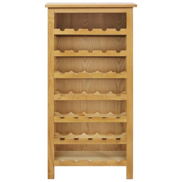 vidaXL Κάβα Κρασιών 56 x 32 x 110 εκ. από Μασίφ Ξύλο Δρυός