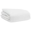 vidaXL Σετ Παπλωμάτων με μαξιλάρι 3 pcs Λευκό Φτέρος