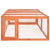 vidaXL Κλουβί Κουνελιών 183 x 90 x 46,5 εκ. από Μασίφ Ξύλο Ελάτης