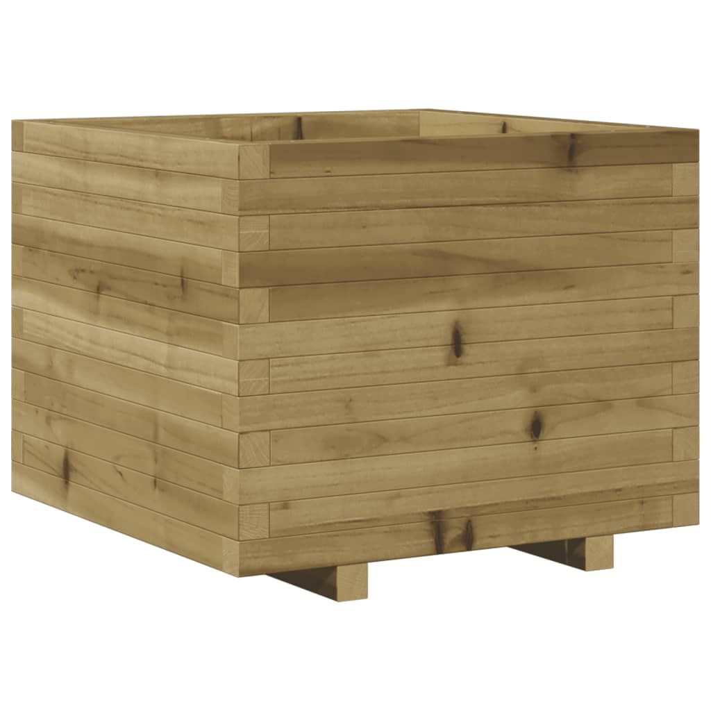 vidaXL Ζαρντινιέρα Κήπου 60x60x49,5 εκ. από Εμποτισμένο Ξύλο Πεύκου