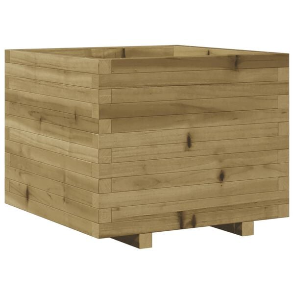 vidaXL Ζαρντινιέρα Κήπου 60x60x49,5 εκ. από Εμποτισμένο Ξύλο Πεύκου