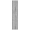 vidaXL Ραφιέρα Τοίχου Γκρι Sonoma 90x16x78 εκ. από Επεξεργασμένο Ξύλο