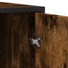 vidaXL Sideboard Καπνιστή δρυς 92x35x76 cm Κατασκευασμένο ξύλο