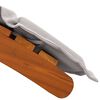vidaXL Ξαπλώστρα 2 pcs Taupe 184 x 55 x 64 εκ Μασίφ ξύλο ακακίας