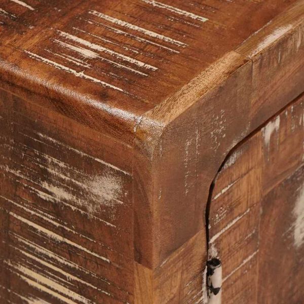 vidaXL Ντουλάπι Μπάνιου Στερεό ανακτημένο ξύλο, Μηχανοποιημένο ξύλο