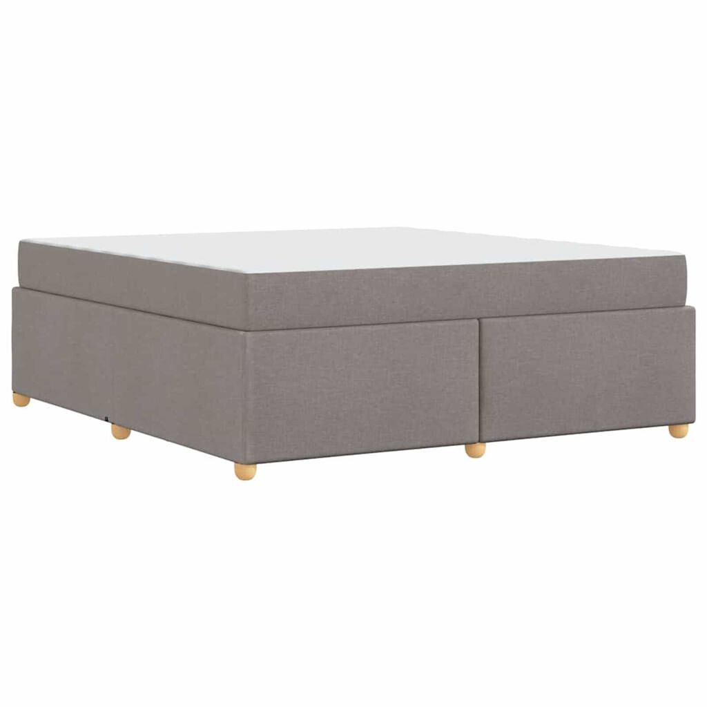 vidaXL Σκελετός Κρεβατιού Άλλο Taupe 180 x 200 cm ύφασμα
