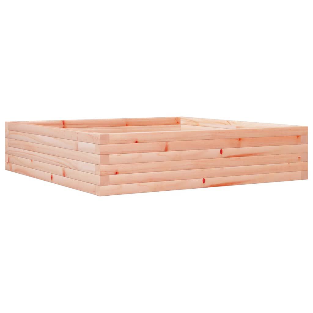 vidaXL Ζαρντινιέρα Κήπου 100x100x23 εκ. από Μασίφ Ξύλο Ψευδοτσούγκας