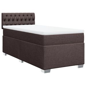 vidaXL &Kappa;&rho;&epsilon;&beta;ά&tau;&iota; Boxspring &mu;&epsilon; &Sigma;&tau;&rho;ώ&mu;&alpha; &Sigma;&kappa;&omicron;ύ&rho;&omicron; &Kappa;&alpha;&phi;έ 90x190 &epsilon;&kappa;. &Upsilon;&phi;&alpha;&sigma;&mu;ά&tau;&iota;&nu;&omicron;