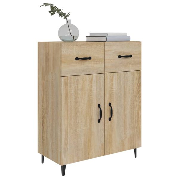 vidaXL Ντουλάπι Sonoma Δρυς 69,5 x 34 x 90 εκ. από Επεξεργασμένο Ξύλο