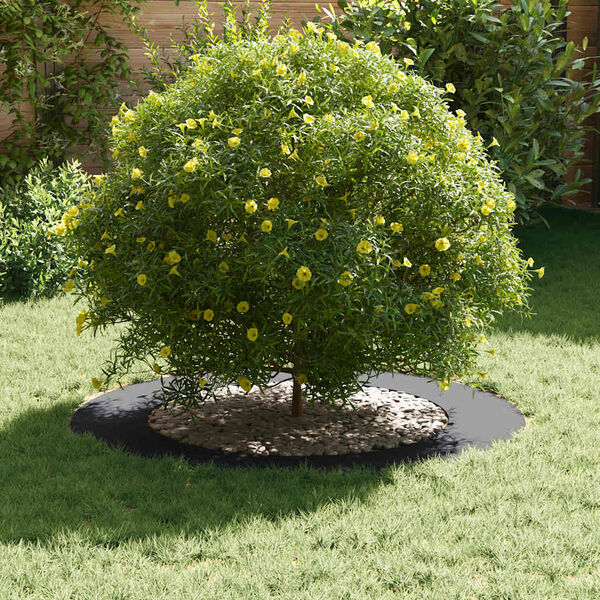 vidaXL κατάλληλο για επίπεδα δαχτυλίδια δέντρου 5 pcs Ανθρακί