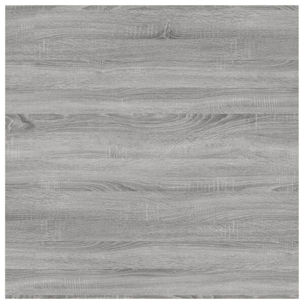 vidaXL Ράφια Τοίχου 4 τεμ. Γκρι Sonoma 40x50x1,5 εκ. Επεξεργ. Ξύλο