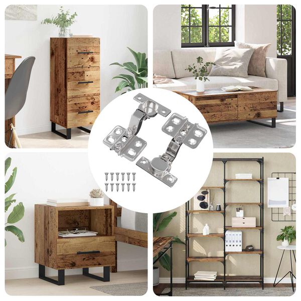 vidaXL Ά&xi;&omicron;&nu;&alpha;&sigmaf; 2 pcs &Nu;ί&kappa;&epsilon;&lambda; 26 &chi;&iota;&lambda;&iota;&omicron;&sigma;&tau;ά &Sigma;ί&delta;&epsilon;&rho;&omicron;