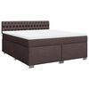 vidaXL &Kappa;&rho;&epsilon;&beta;ά&tau;&iota; Boxspring &mu;&epsilon; &Sigma;&tau;&rho;ώ&mu;&alpha; &Sigma;&kappa;&omicron;ύ&rho;&omicron; &Kappa;&alpha;&phi;έ 180x200 &epsilon;&kappa; &Upsilon;&phi;&alpha;&sigma;&mu;ά&tau;&iota;&nu;&omicron;