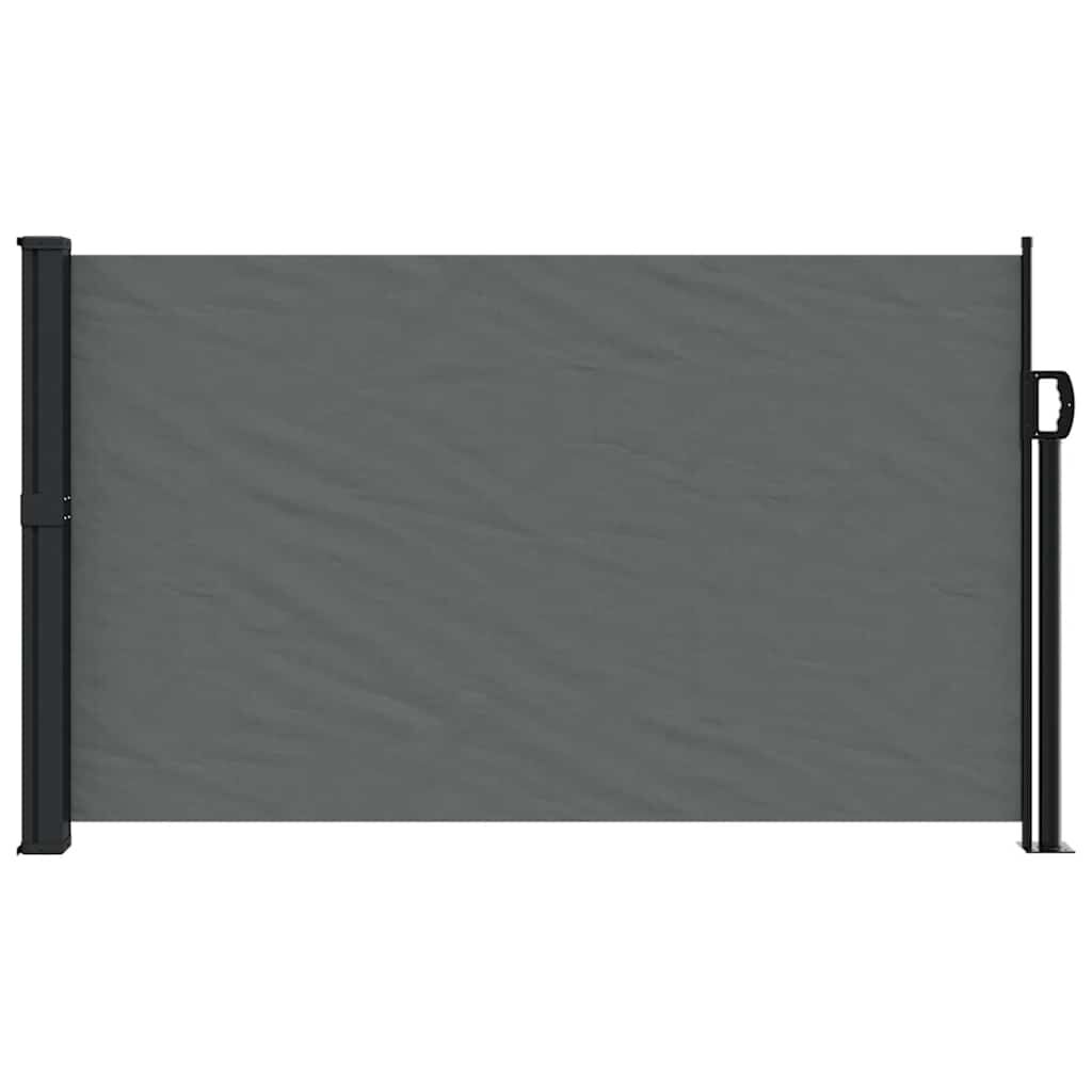 vidaXL Σκίαστρο Πλαϊνό Συρόμενο Ανθρακί 120 x 600 εκ.