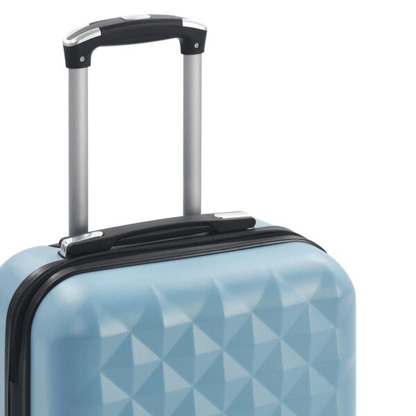 vidaXL Βαλίτσα Τρόλεϊ με Σκληρό Περίβλημα Μπλε από ABS